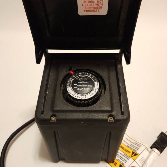 Intermatic ML121RT Low Voltage 121-Watt Power Pack with Timer, Black - Picture 6 of 8